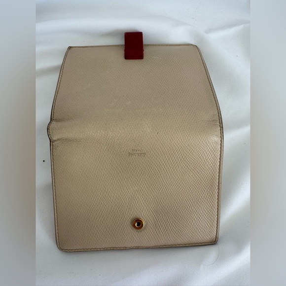 Celine Calfskin Bifold Wallet Cream - Picture 8 of 10